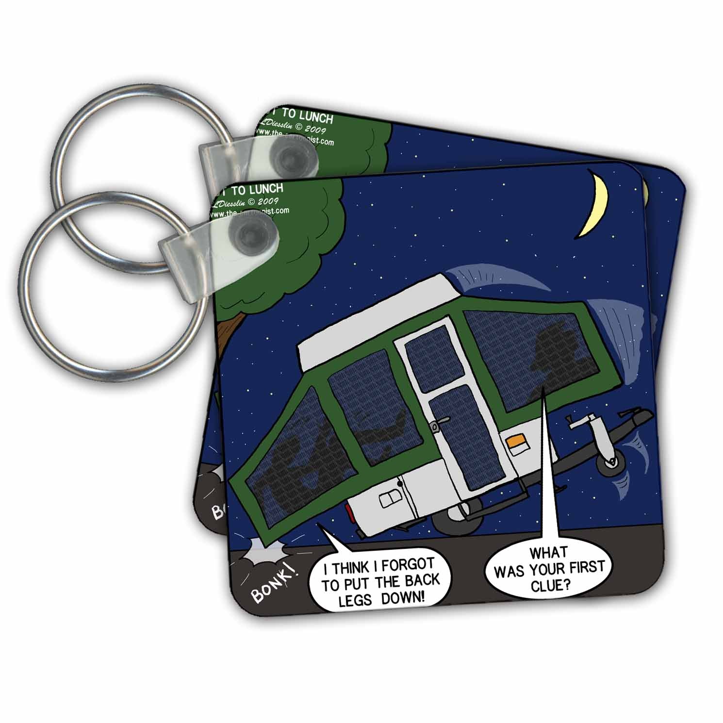 image of set of 2 Key Chains