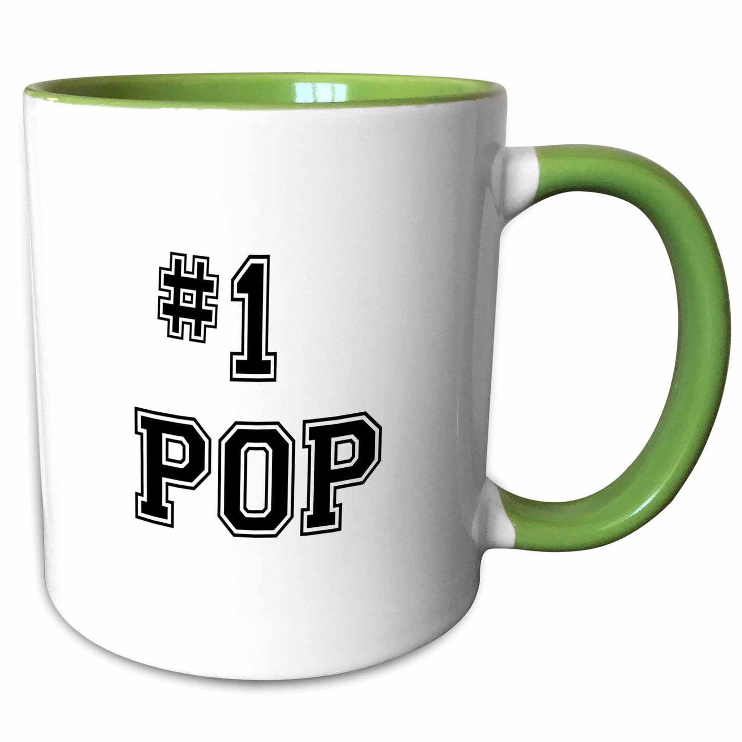image of 11oz Two-Tone Green Mug