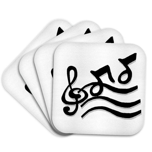 G Clef and Musical Notes, Coaster