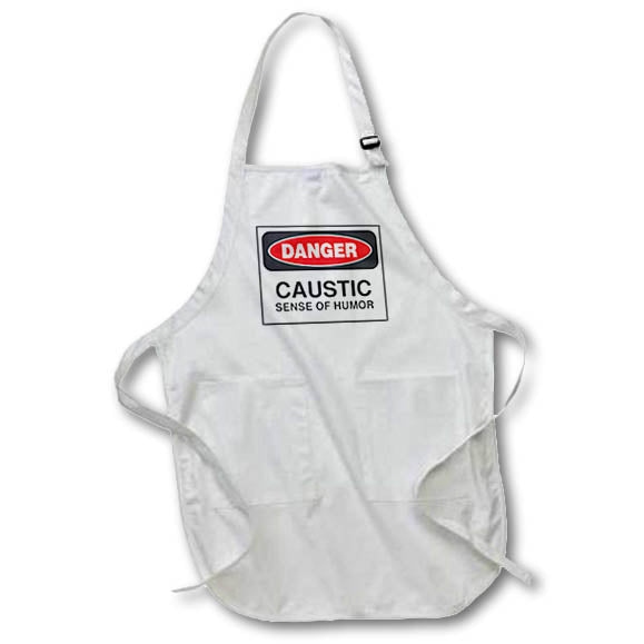 image of Medium Length Apron with Pouch Pockets 22w x 24l