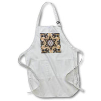 Apron - Architectural Star of David - Judaism star of David architecture design Religion