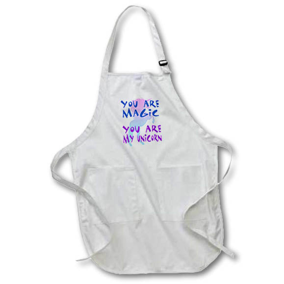 Apron - Image of Words You Are Magic You Are My Unicorn – Romance