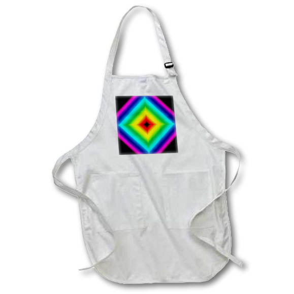 Apron - Image of Color Diamond Texture – Colored Textures