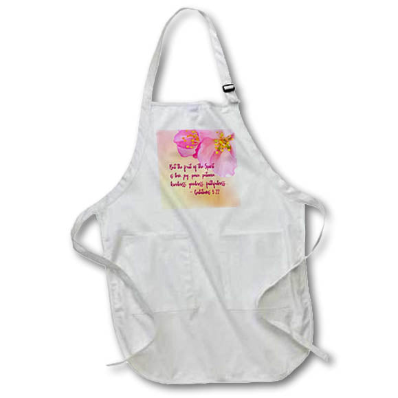 Apron - Bible - But the fruit of the Spirit is love, joy, peace, patience... Alexis Design - Religion Bible Verses