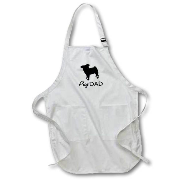 Apron - Pug Dog Dog Dad Designs Dogs