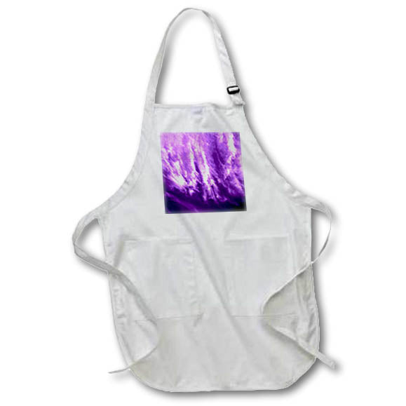 Apron - An abstract purple photograph of streaky clouds. Stamp City - nature - abstract