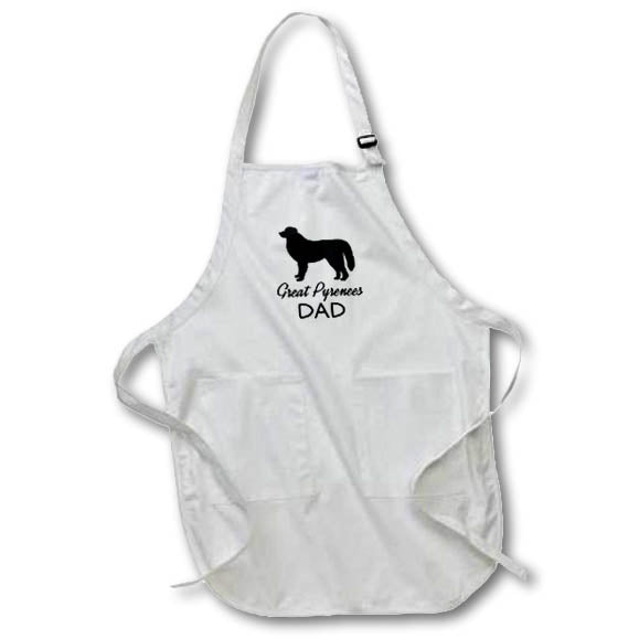 Apron - Great Pyrenees Dog Dad Designs Dogs