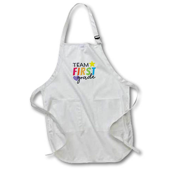 Apron - Team First Grade Designs Back to School