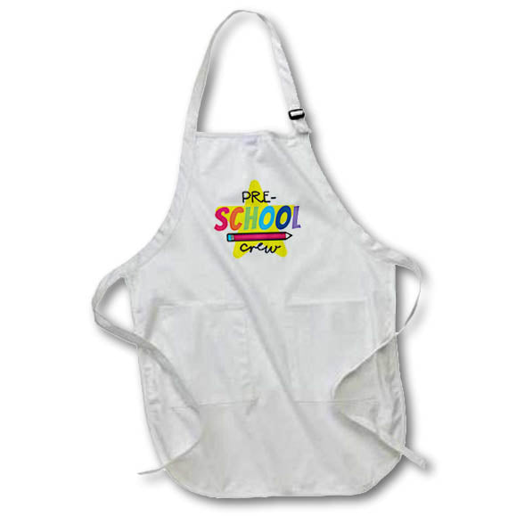 Apron - Pre-school Crew Designs Back to School