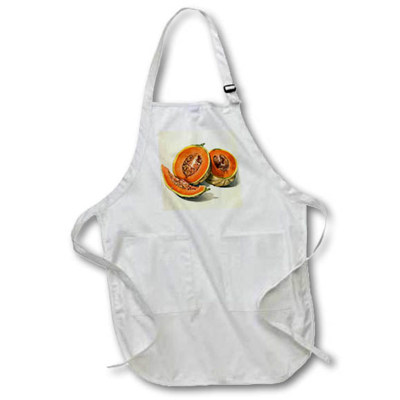 Apron - Vintage Vector Style Thanksgiving Pumpkin Slices Vector Art - Pumpkins