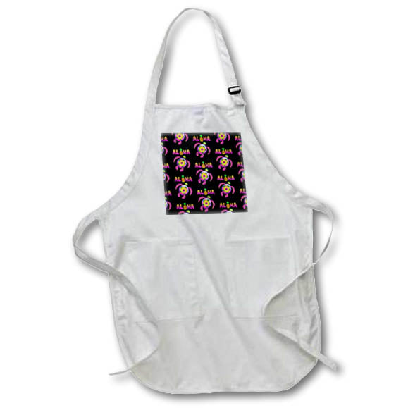 Apron - A honu sea turtle pattern and Aloha Hawaii souvenir. Creative Studios – Hawaii Islands Aloha