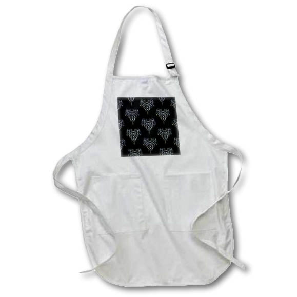 Apron - Grungy tribal celtic tribal tattoo style heart symbol. Creative Studios – Scottish Fun