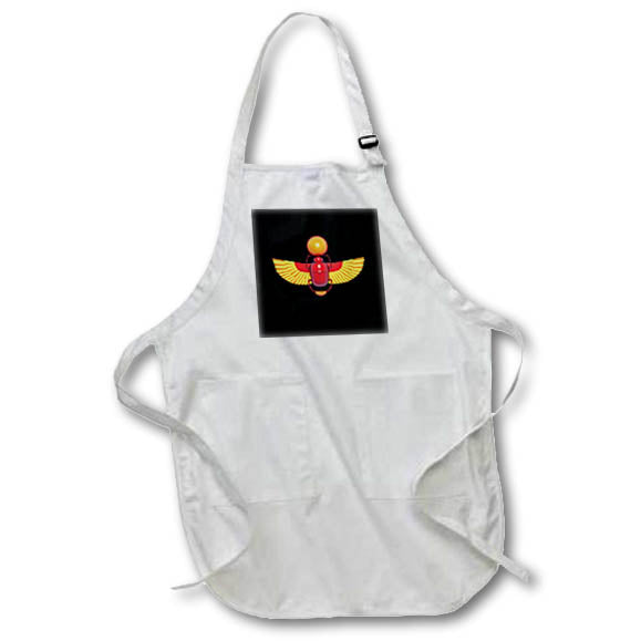 Apron - Ancient Egyptian scarab beetle hieroglyph design. Creative Studios – Egyptian Hieroglyphs