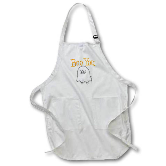 Apron - Image of Words Boo You – Halloween