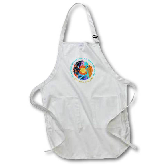 Apron - Delnor-Wiggins Pass State Park, Florida. Summer travel gift for all Alexis Design - American Beaches Florida