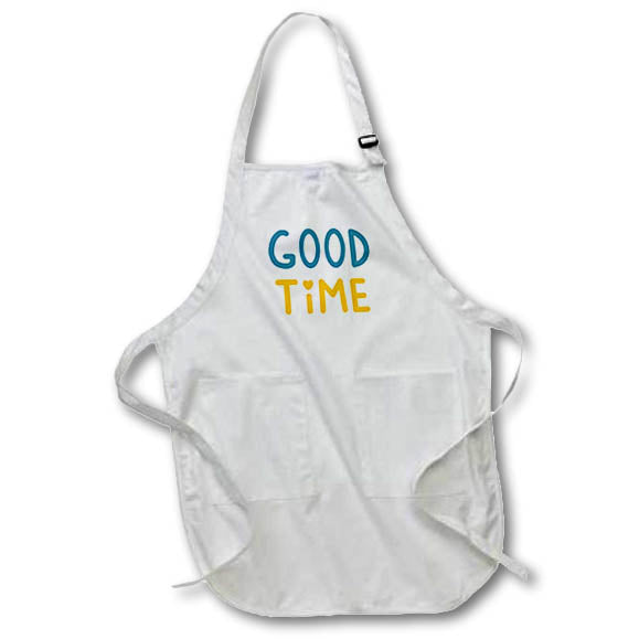 Apron - Good Time in Summer 3dRose - Rosette - Summer