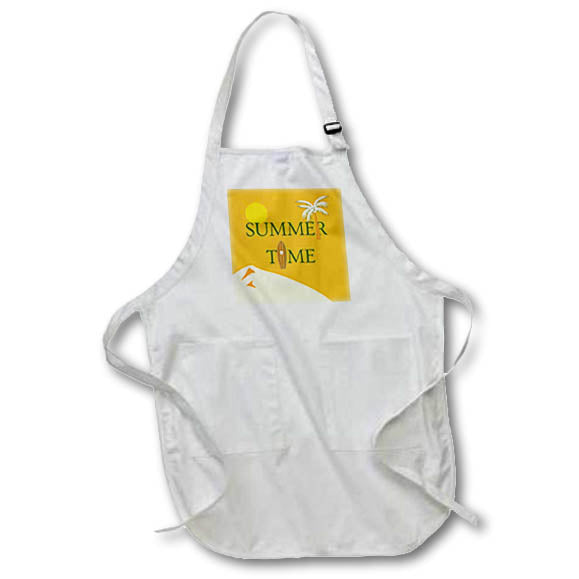 Apron - Image with a text SUMMER TIME s Collection for SUMMER design and ideas