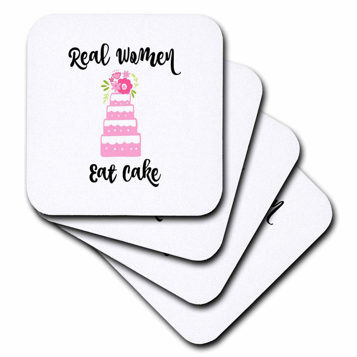 image of set of 4 Ceramic Tile Coasters