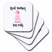 image of set of 4 Ceramic Tile Coasters