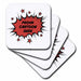 image of set of 8 Ceramic Tile Coasters