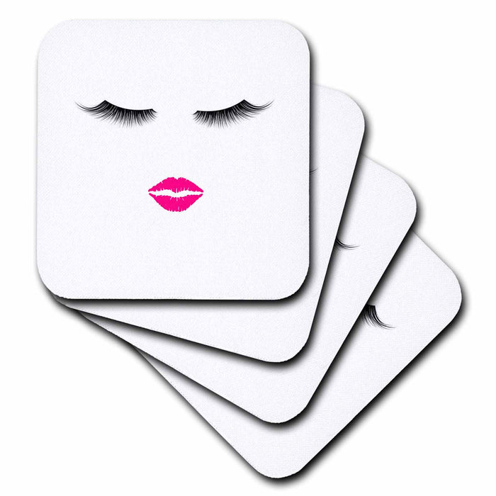 image of set of 8 Ceramic Tile Coasters