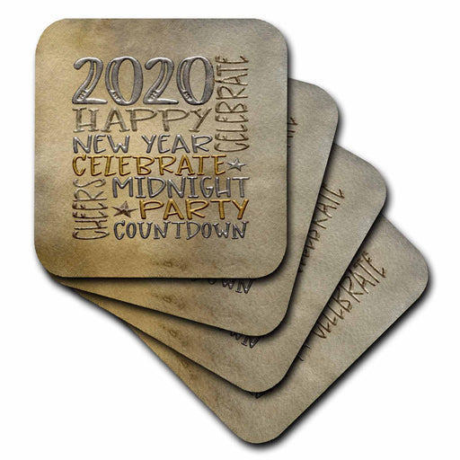 image of set of 4 Coasters - Soft