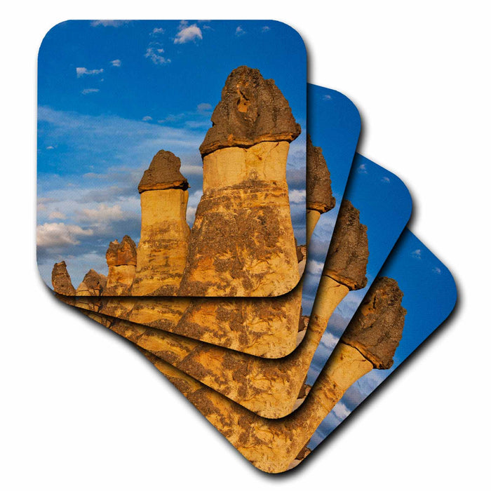 image of set of 4 Ceramic Tile Coasters