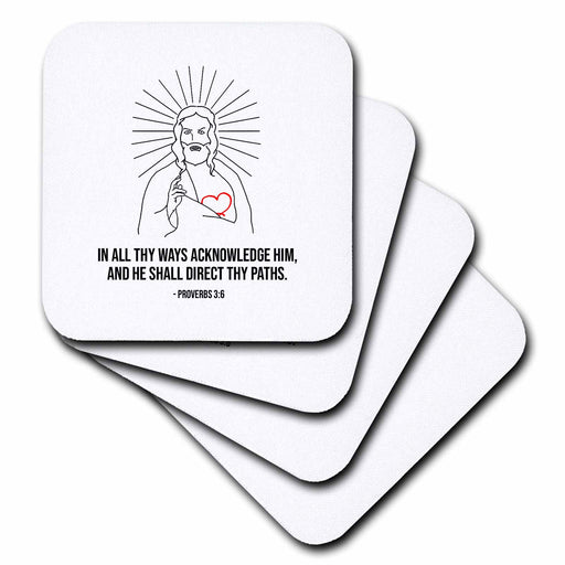 image of set of 4 Coasters - Soft