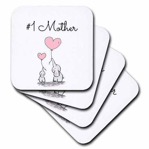 image of set of 4 Coasters - Soft