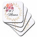 image of set of 8 Ceramic Tile Coasters