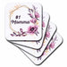 image of set of 8 Ceramic Tile Coasters