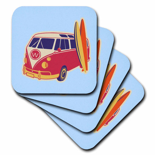 image of set of 4 Coasters - Soft