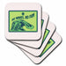 image of set of 8 Ceramic Tile Coasters