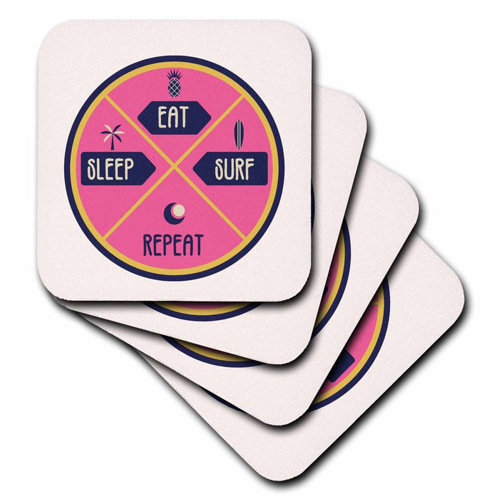 image of set of 4 Coasters - Soft