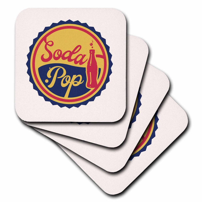 image of set of 4 Coasters - Soft