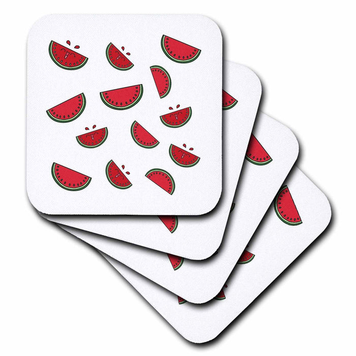 image of set of 8 Ceramic Tile Coasters