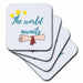 image of set of 4 Coasters - Soft