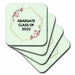 image of set of 8 Ceramic Tile Coasters