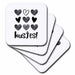 image of set of 8 Coasters - Soft