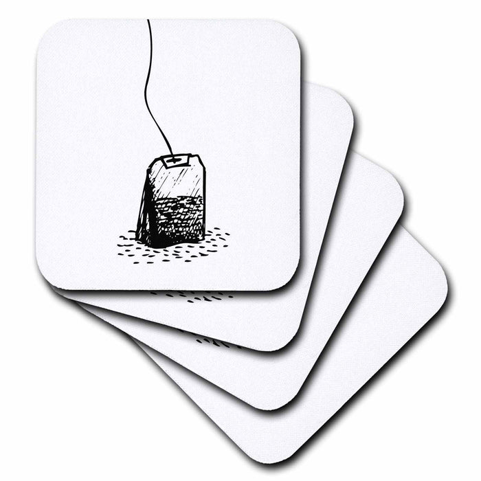 image of set of 8 Ceramic Tile Coasters