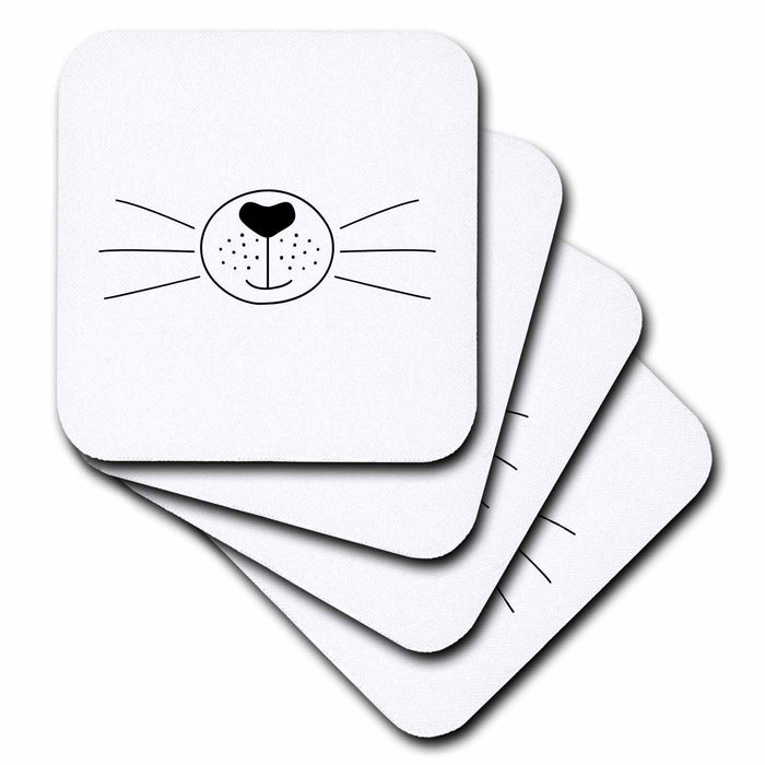 image of set of 8 Ceramic Tile Coasters