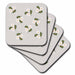 image of set of 4 Ceramic Tile Coasters