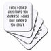 image of set of 4 Coasters - Soft