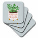 image of set of 8 Ceramic Tile Coasters