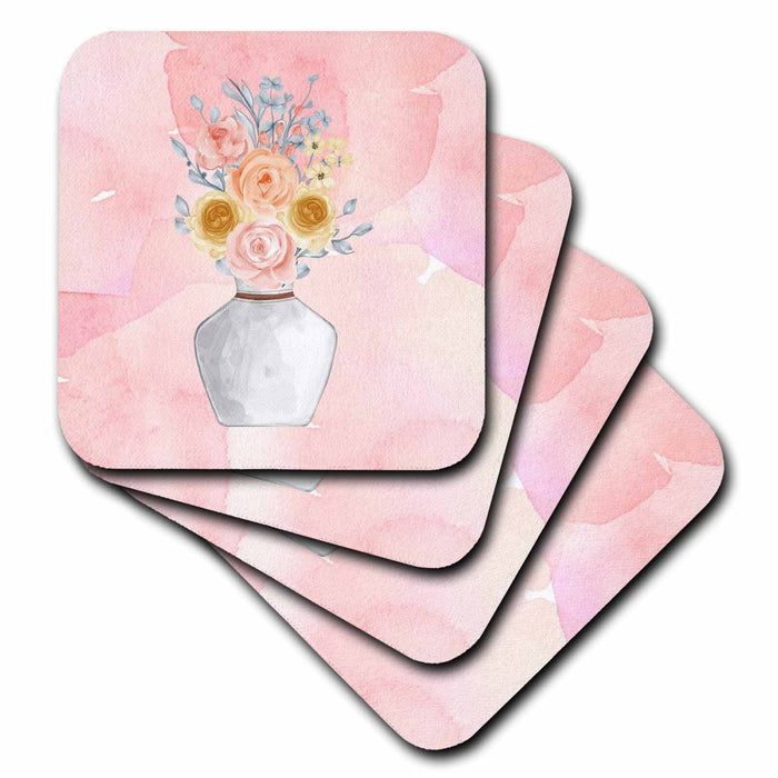 image of set of 8 Ceramic Tile Coasters