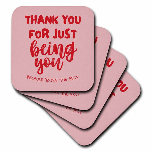 image of set of 4 Coasters - Soft