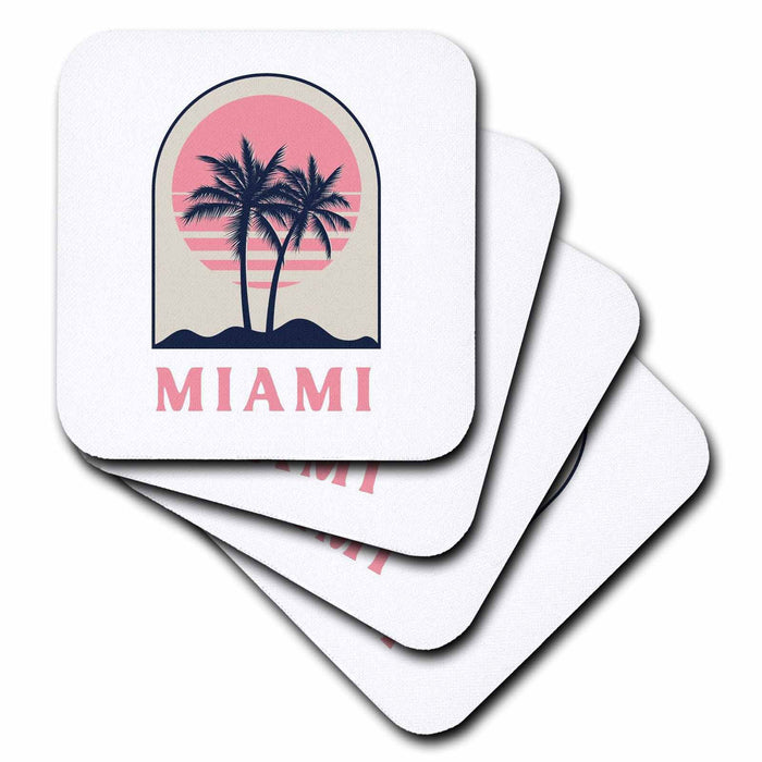 image of set of 4 Coasters - Soft