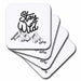 image of set of 4 Coasters - Soft