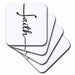 image of set of 4 Coasters - Soft