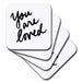 image of set of 4 Coasters - Soft